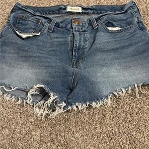 Madewell Blue Jean Shorts
